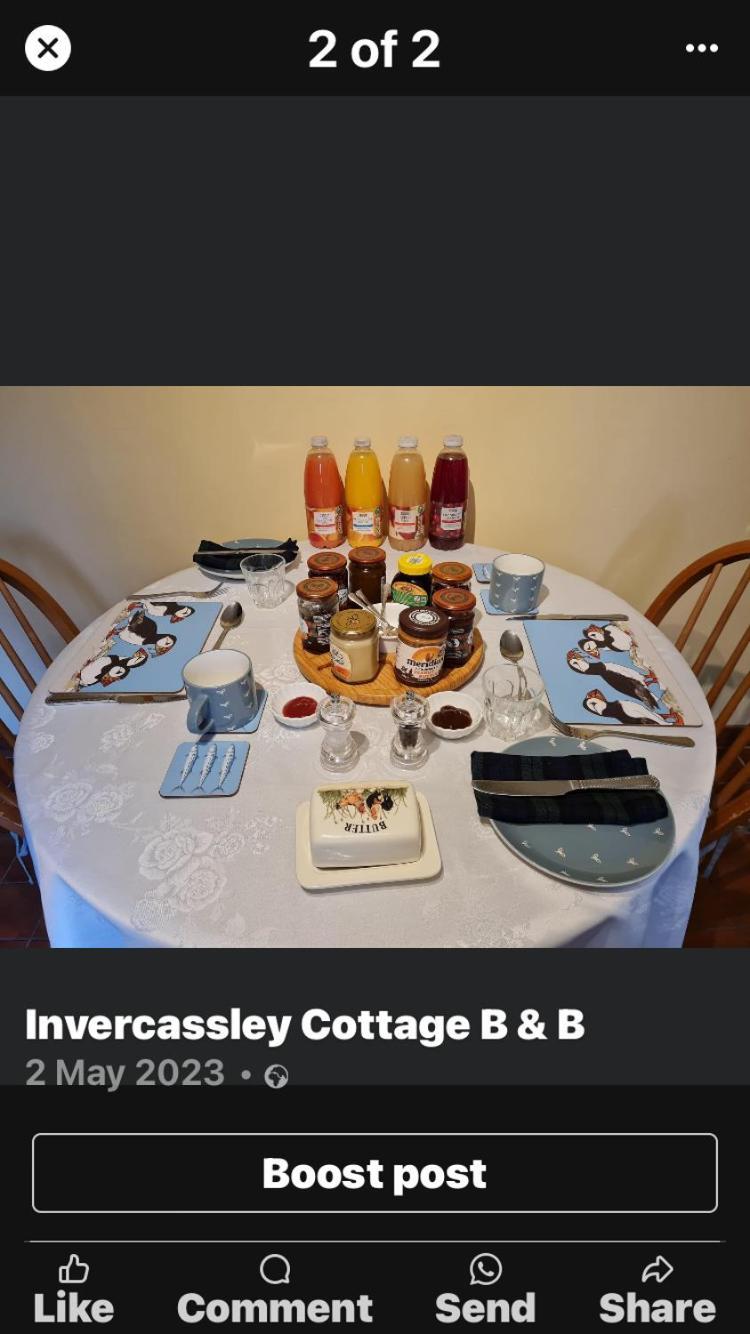 Invercassley Cottage Lairg Zewnętrze zdjęcie